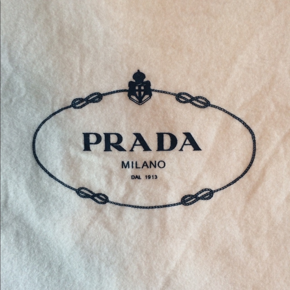 Authentic Prada Dust Bag